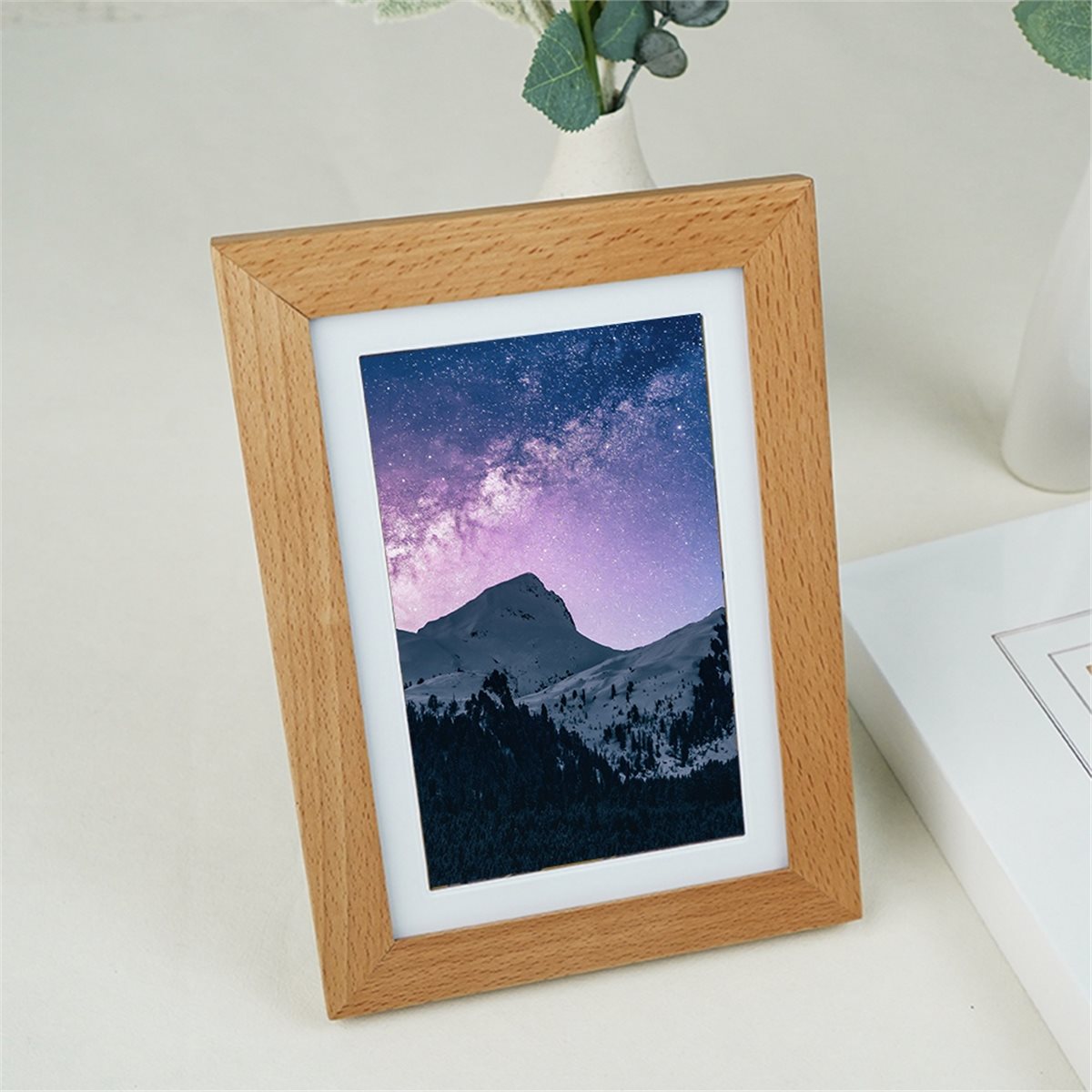 Digital Photo Frame Wifi - A73T 7,3'' kleuren e-ink-display digitale fotolijst