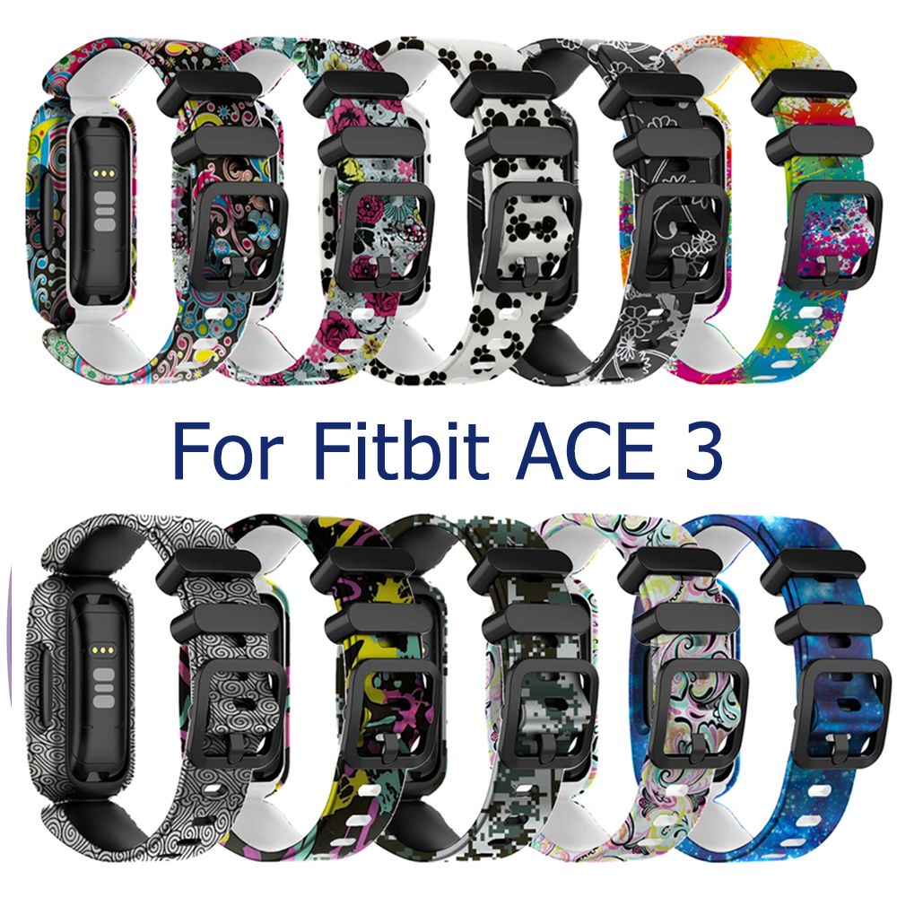 Smart Watch Kids - Polsband Siliconen Armband Voor Fitbit Ace