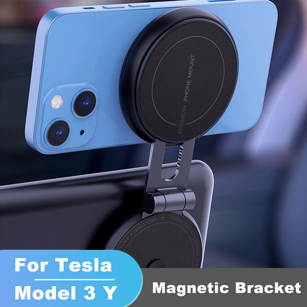Useful Electronic Gadgets - Verborgen magnetische autotelefoonhouder voor Tesla Model
