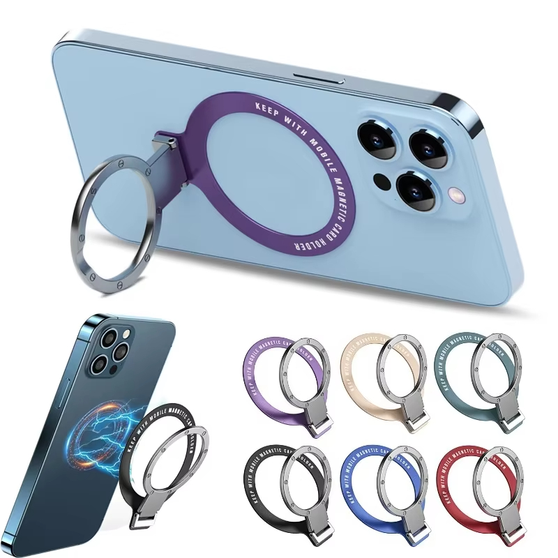 Useful Electronic Gadgets - 360° Magnetische Telefoonhouder Stand Magnetische Vinger