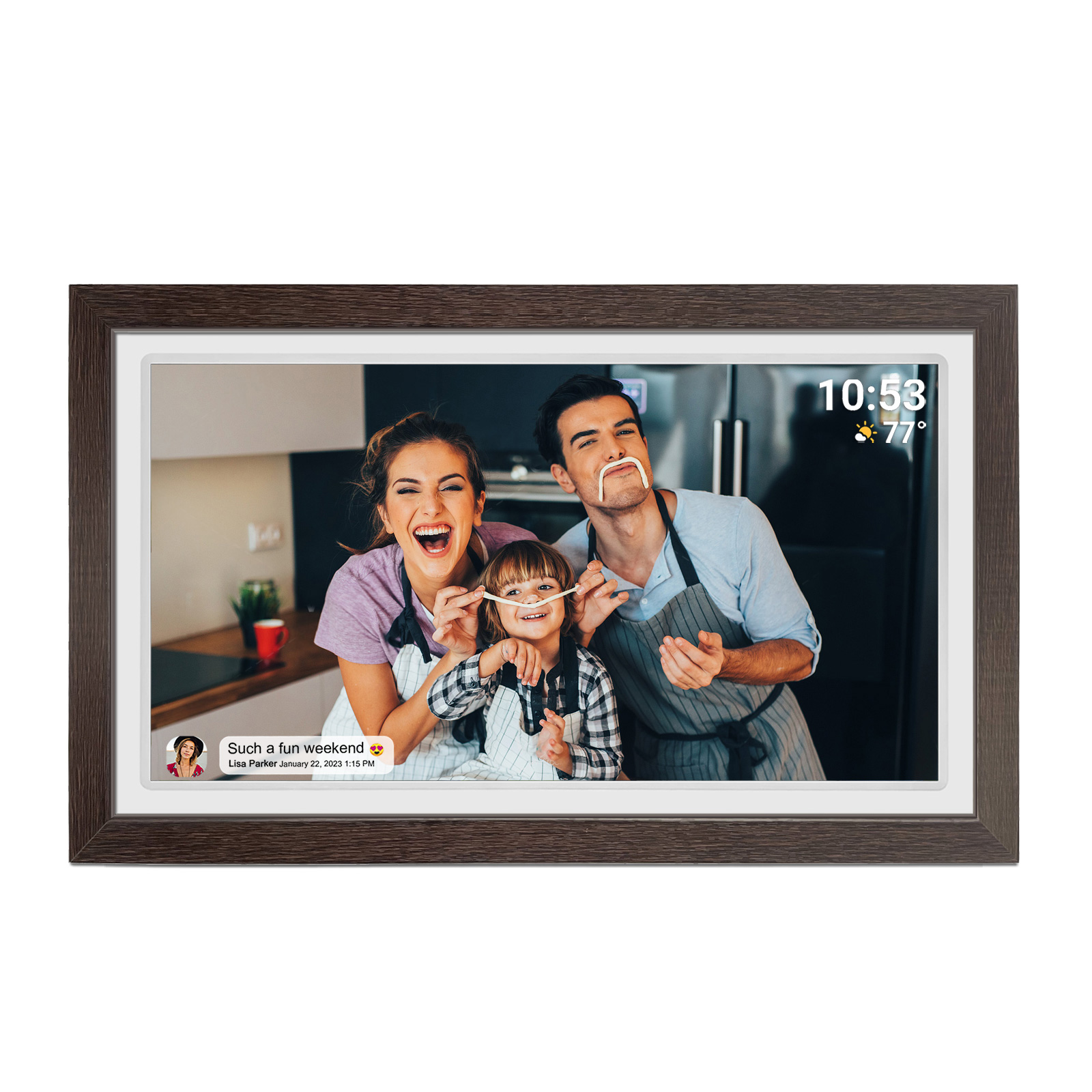 21,5-inch WiFi digitale fotoli - Digital Photo Frame Wifi recensie en prijs