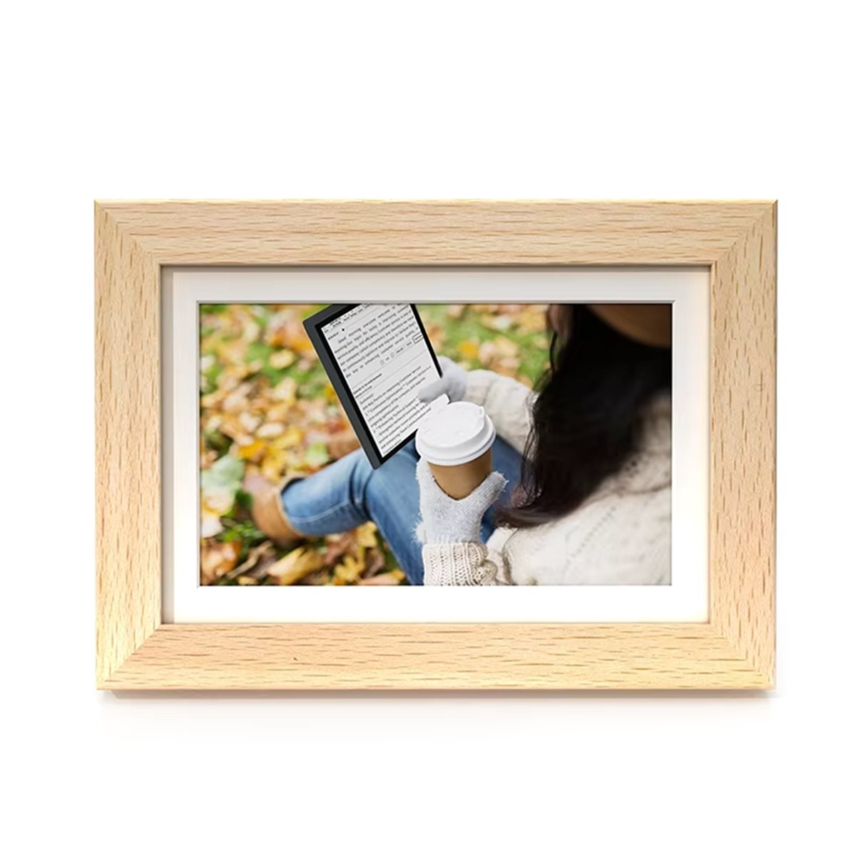A73T 7,3'' kleuren e-ink-displ - Digital Photo Frame Wifi recensie en prijs
