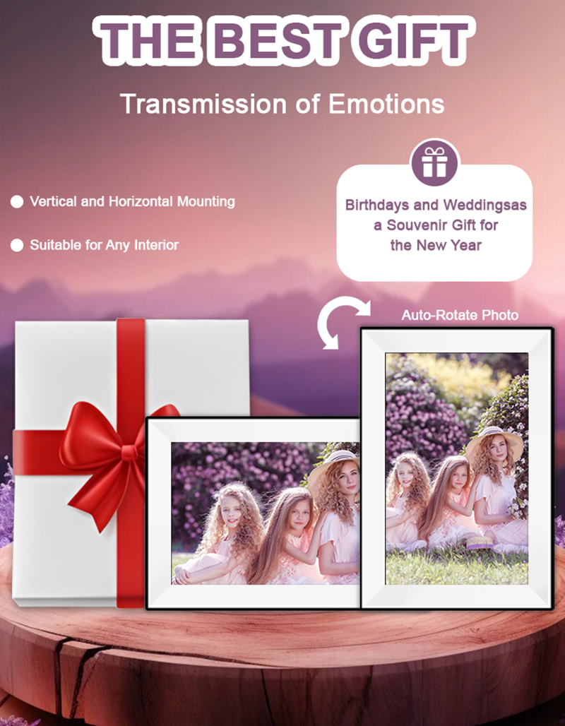 Uhale Digitale Fotolijst 10.1  - Digital Photo Frame Wifi recensie en prijs