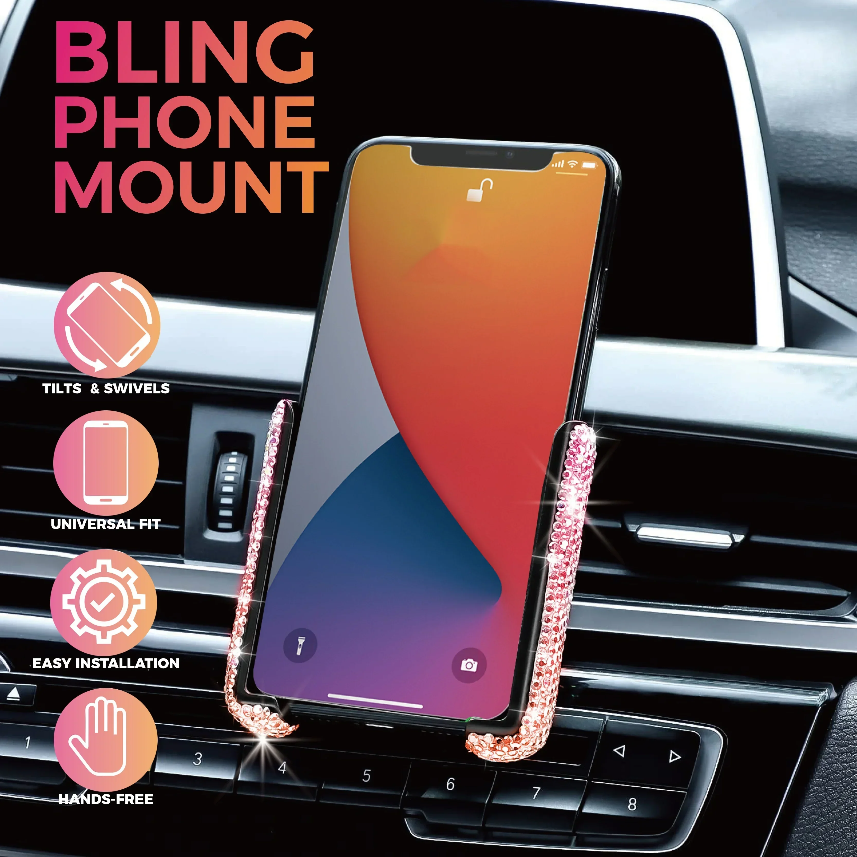NIEUWE autotelefoonhouder Diam - Mobile Electronics Gadgets recensie en prijs