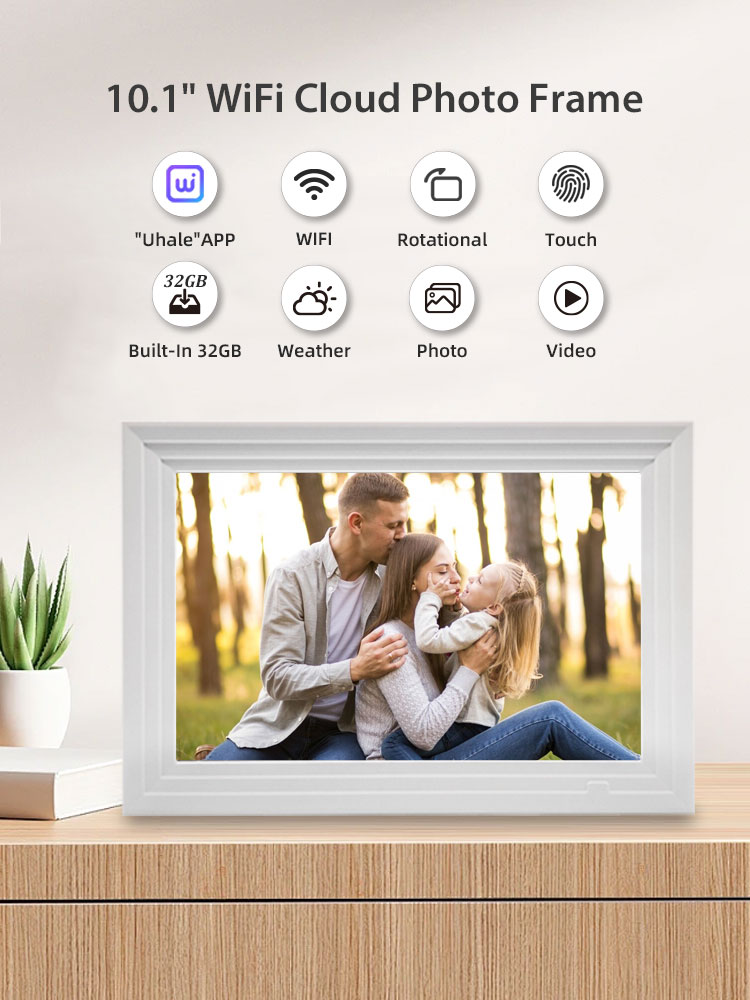 10,1-inch WiFi digitale fotoli - Digital Photo Frame Wifi recensie en prijs