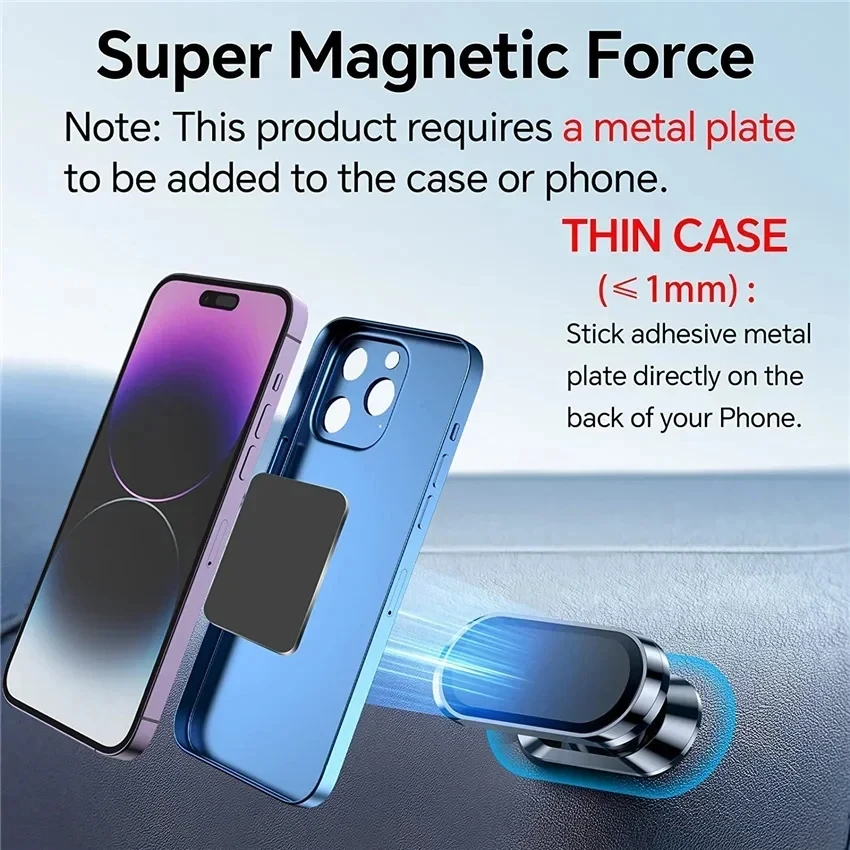 360 °   Magnetische auto telef - Useful Electronic Gadgets recensie en prijs