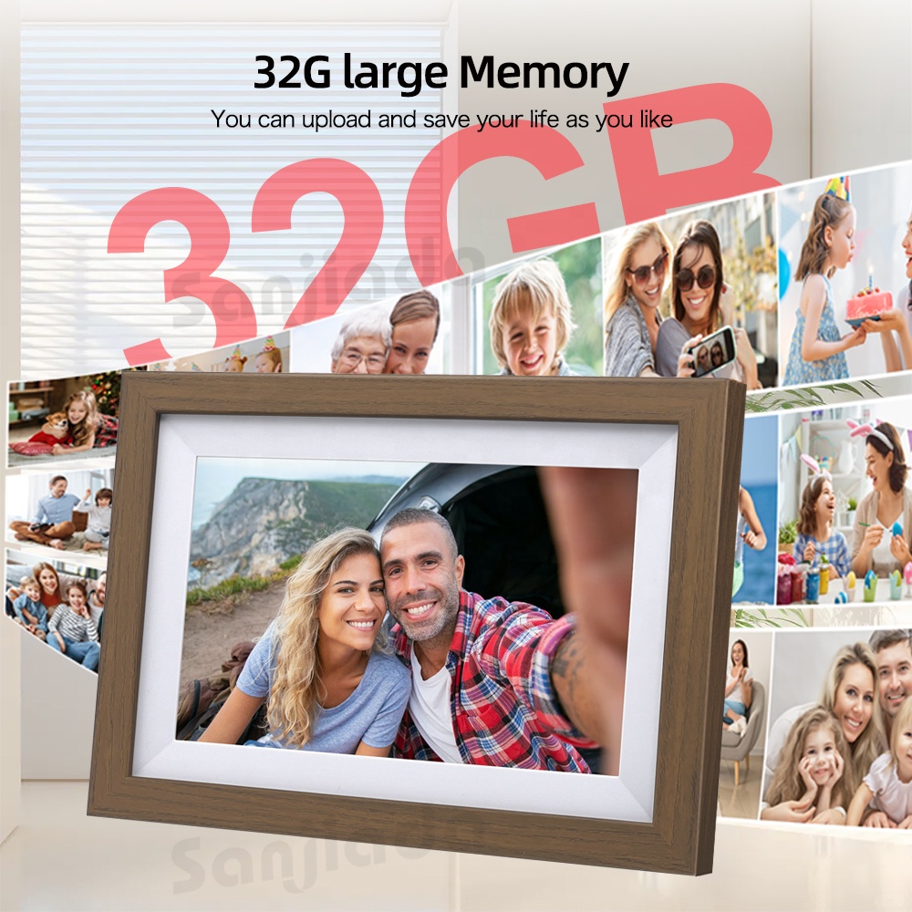 10,1 inch WiFi digitale fotoli - Digital Photo Frame Wifi recensie en prijs