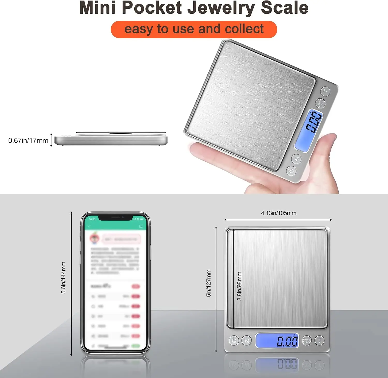 LCD Digitale Sieraden Schaal 3 - Kitchen Electronics Gadgets recensie en prijs