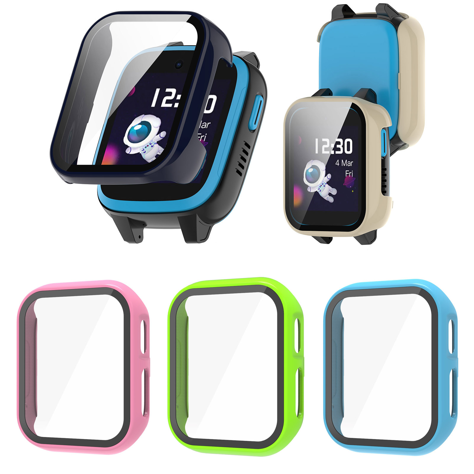 Hard Edge Shell Glas Screen Pr - Smart Watch Kids recensie en prijs