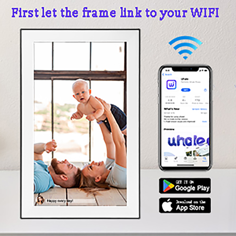 15,6 inch ingebouwde 32GB WiFi - Digital Photo Frame Wifi recensie en prijs