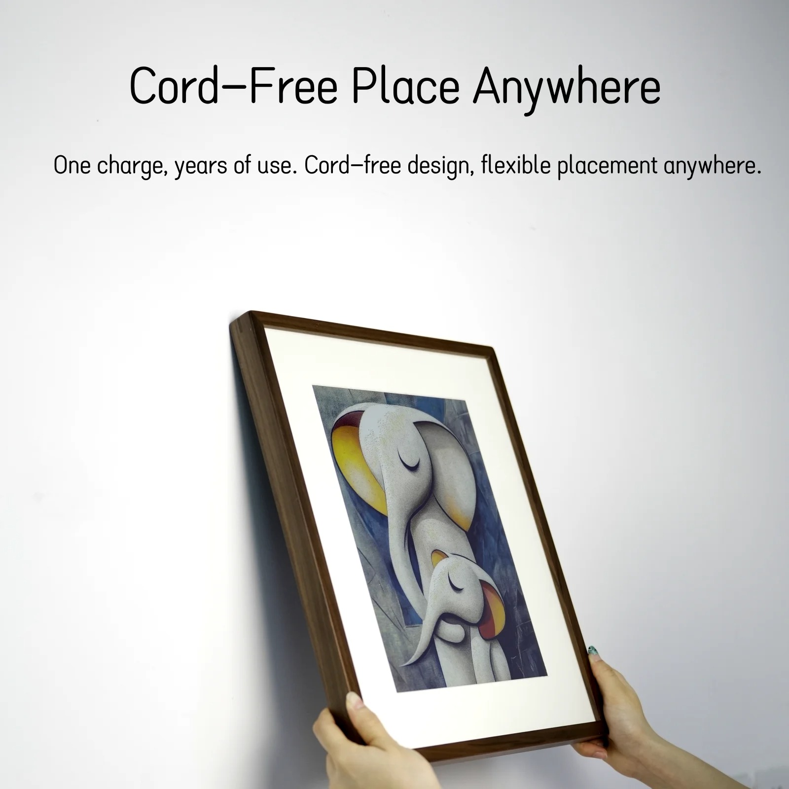 Hindetel 7,3 inch wandgemontee - Digital Photo Frame Wifi recensie en prijs