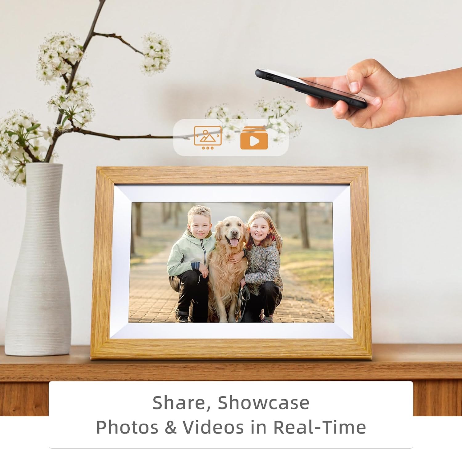 LCD touchscreen 32GB opslag Wi - Digital Photo Frame Wifi recensie en prijs