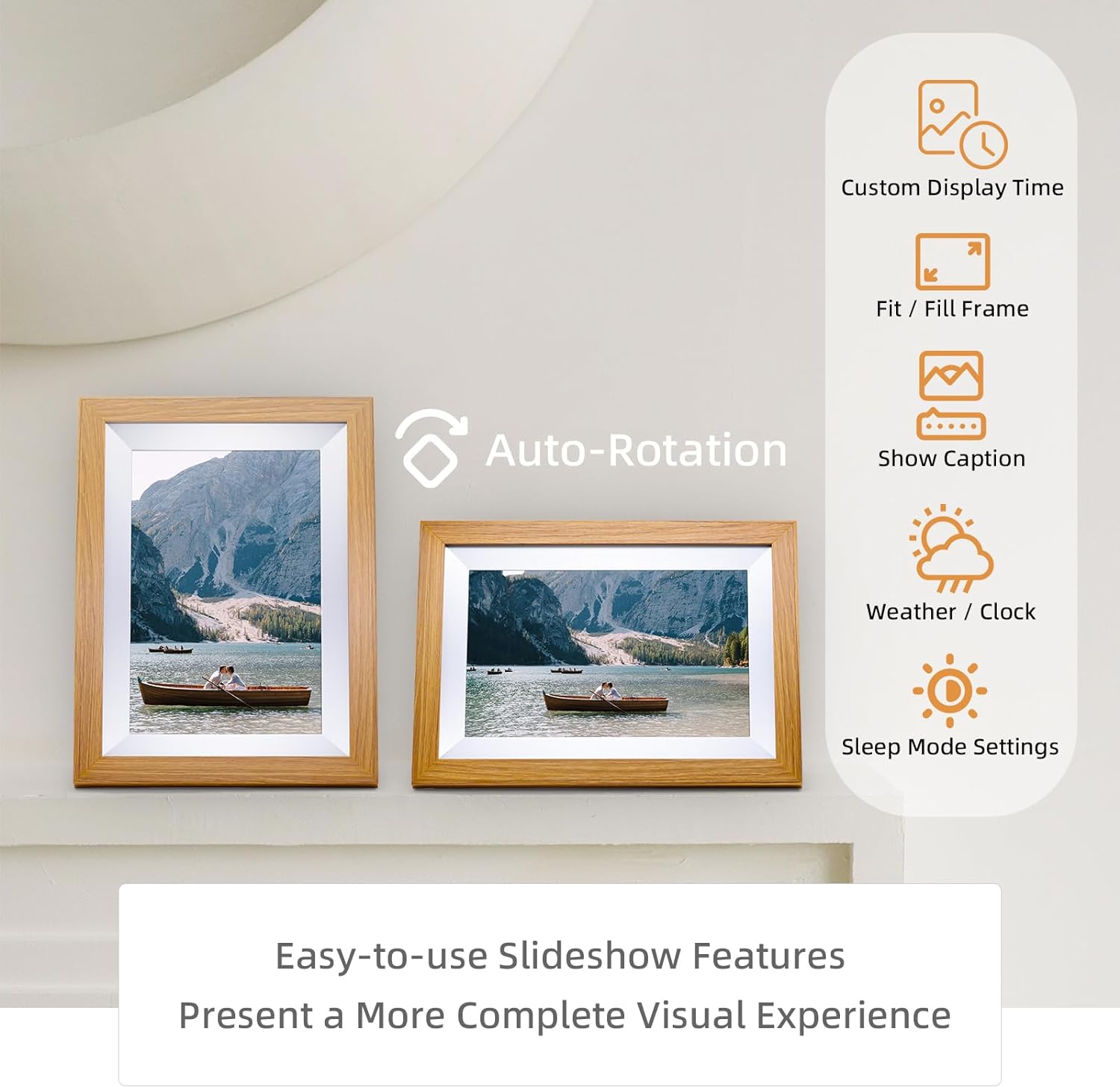 LCD touchscreen 32GB opslag Wi - Digital Photo Frame Wifi recensie en prijs