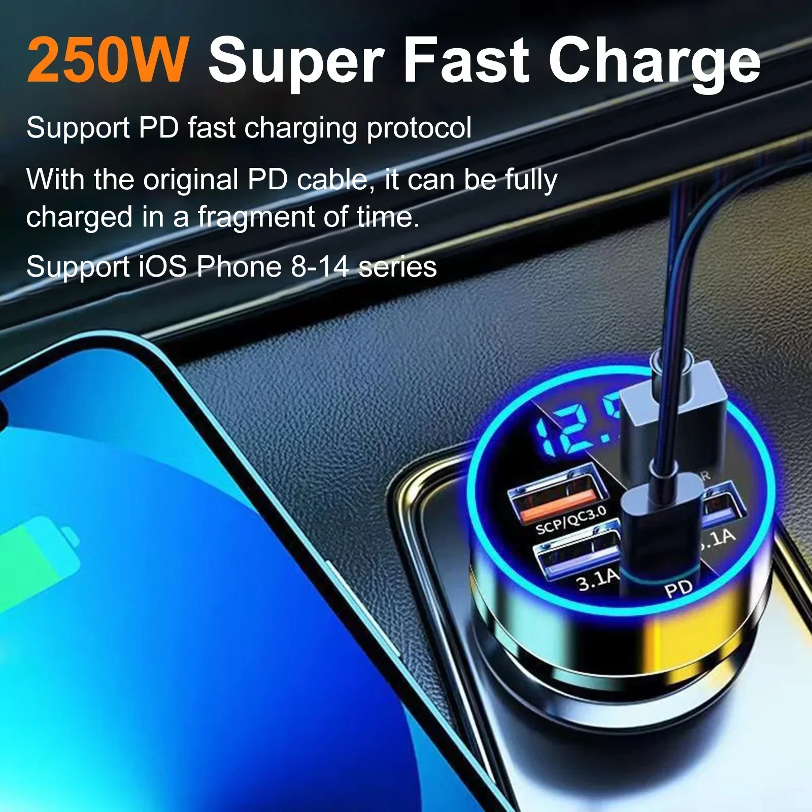 250W supersnel opladen autolad - Election Electronics & Gadgets Store Woocommerce Theme recensie en prijs