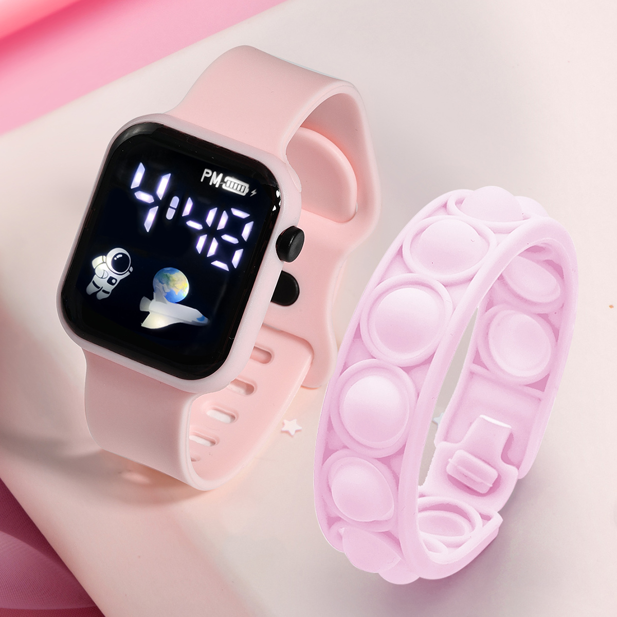 2 Stuks Kinder Slim Horloge Ar - Smart Watch Kids recensie en prijs